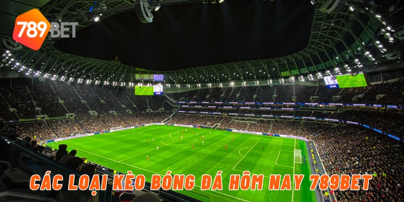 Các loại kèo bóng đá hôm nay 789BET