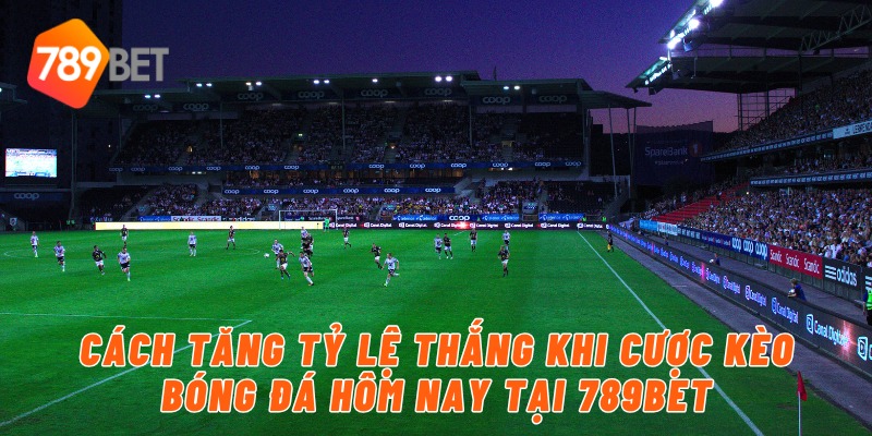 Cách tăng tỷ lệ thắng khi cược kèo bóng đá hôm nay tại 789BET