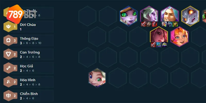 Các tính năng đặc sắc của bài chiến binh ma thuật