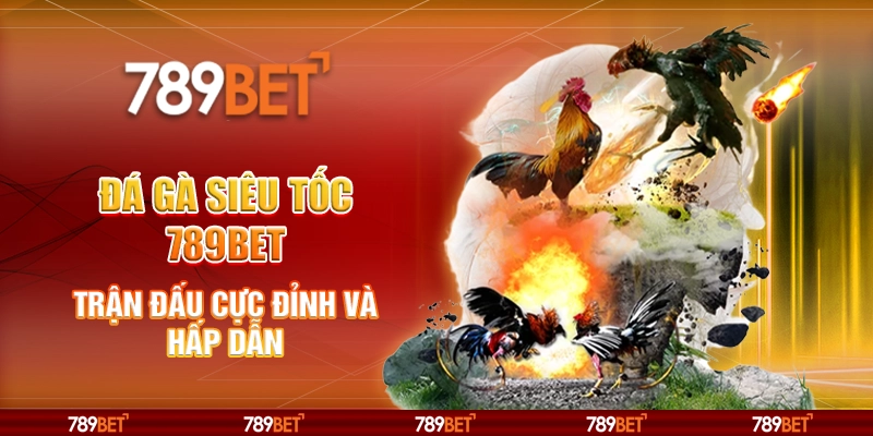 Đá Gà Siêu Tốc 789BET Trận Đấu Cực Đỉnh Và Hấp Dẫn