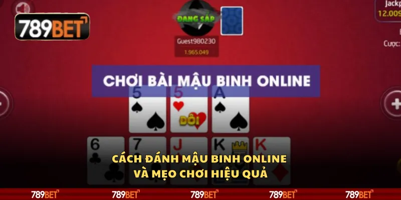 Cách đánh Mậu Binh online và mẹo chơi hiệu quả