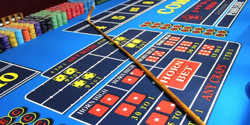 Các hình thức cược và mức trả thưởng trong Craps